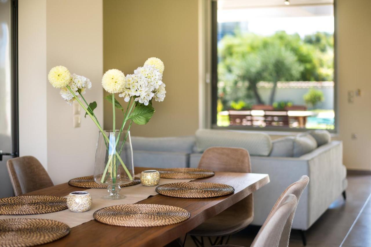 Three Stars Luxury Villas Moraḯtika Esterno foto